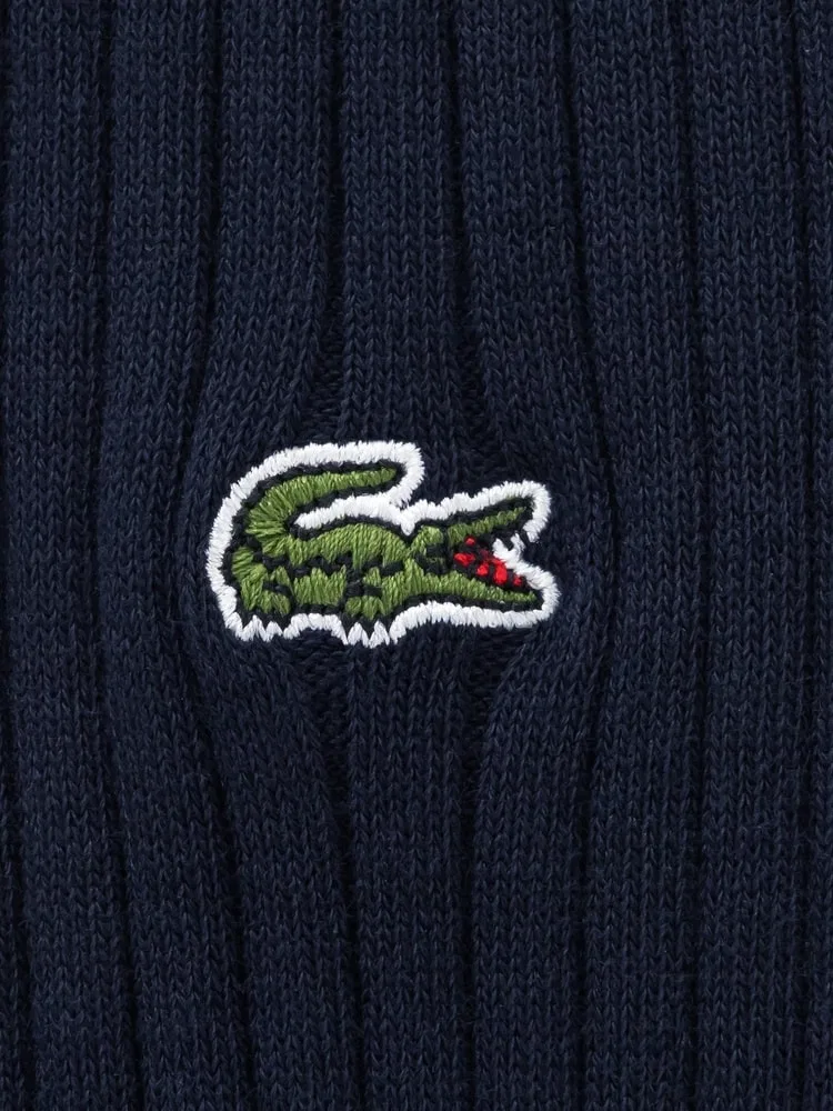 Носки мужские классические LACOSTE, Navy — фото 2