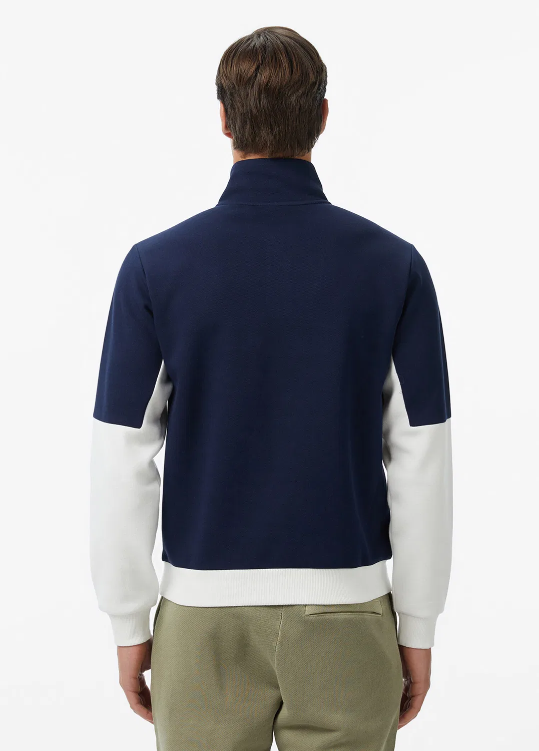 Свитшот Lacoste Relaxed Fit, черный — фото 3