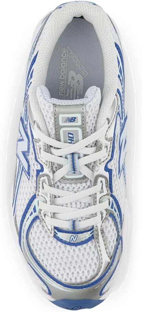 Детские кроссовки для девочек Preschool 740 Bungee Lace New Balance, Ice Blue — фото 4