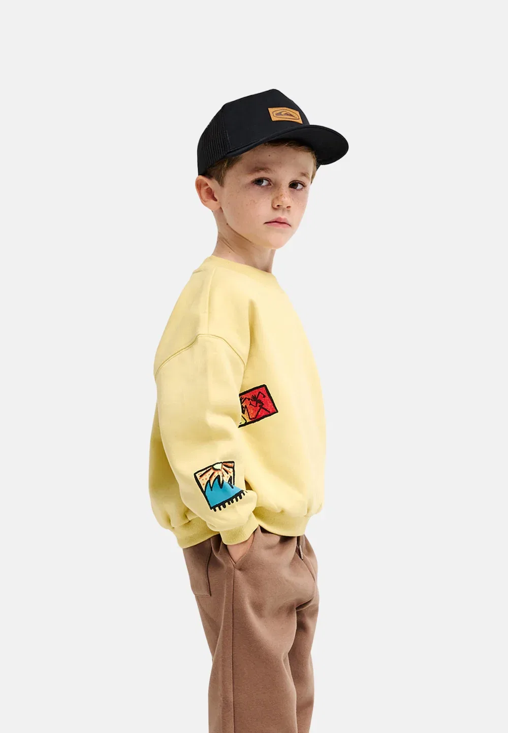 Одежда Jungen 2-7|верхний слой - толстовка Quiksilver, Yfm — фото 3