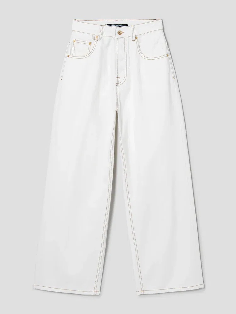 Джинсы свободного кроя Le De-Nîmes Large JACQUEMUS, White