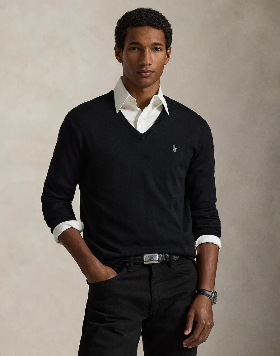 Свитер Polo Ralph Lauren черного цвета — фото 2