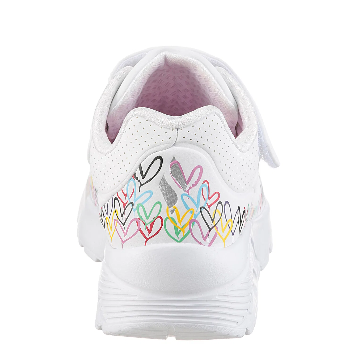 Детские кроссовки с технологией Air-Cooled Memory Foam Skechers, White/Multi — фото 3