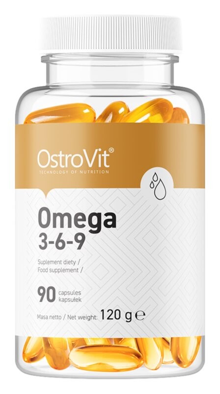 

Поддерживающие функции организма OstroVit Omega 3-6-9