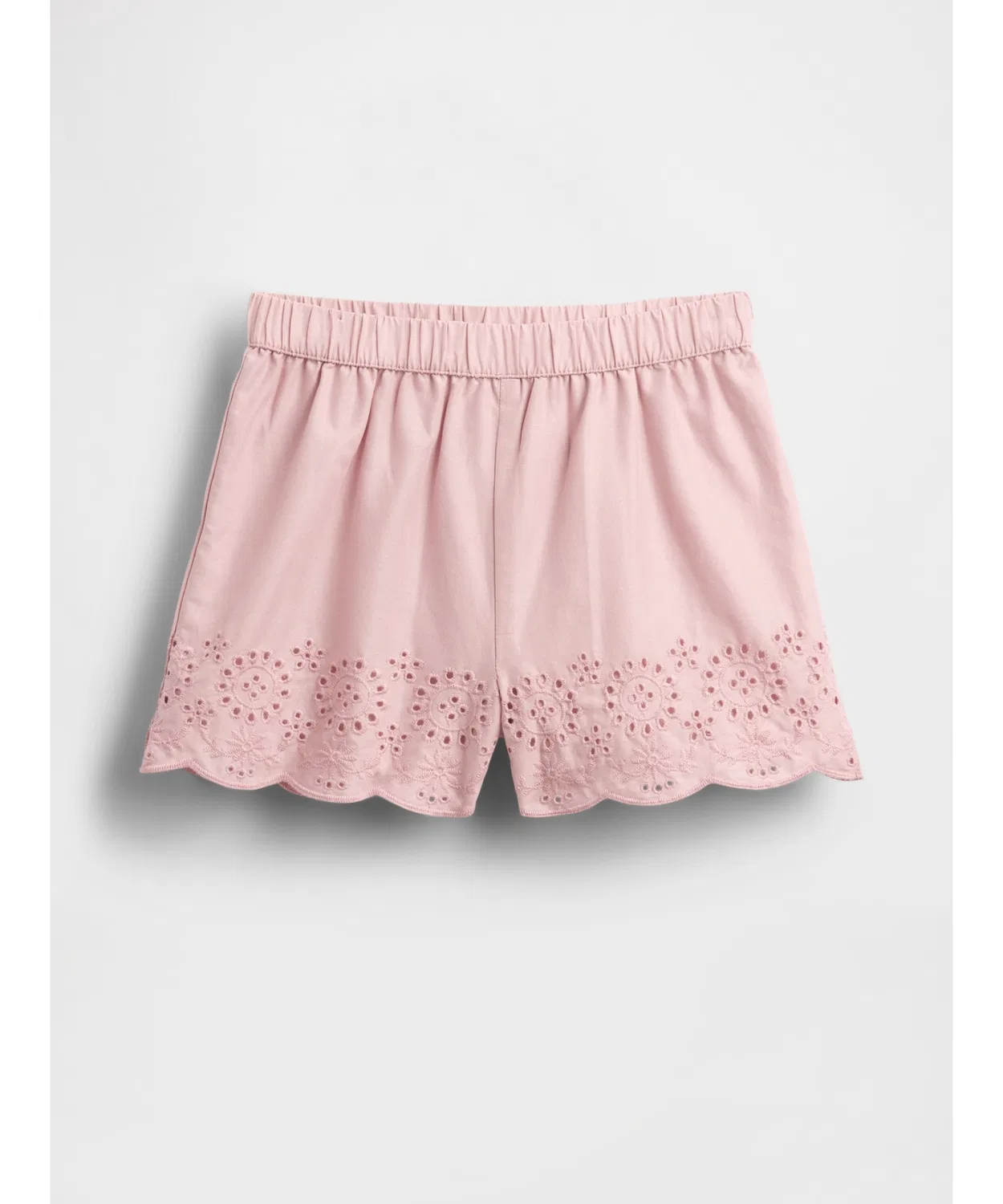 Детские шорты с принтом, модель с рюшами GAP, Pink — фото 3