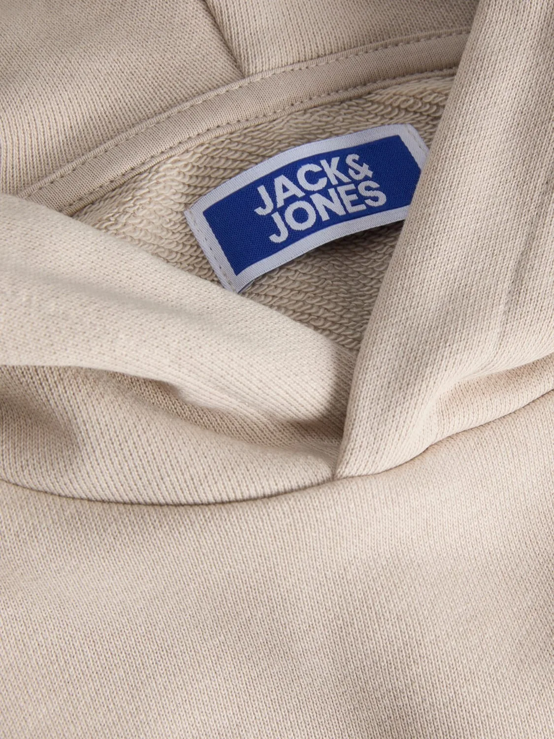 Худи с капюшоном Jjedenver Hoodie Jack & Jones Junior, серый — фото 2