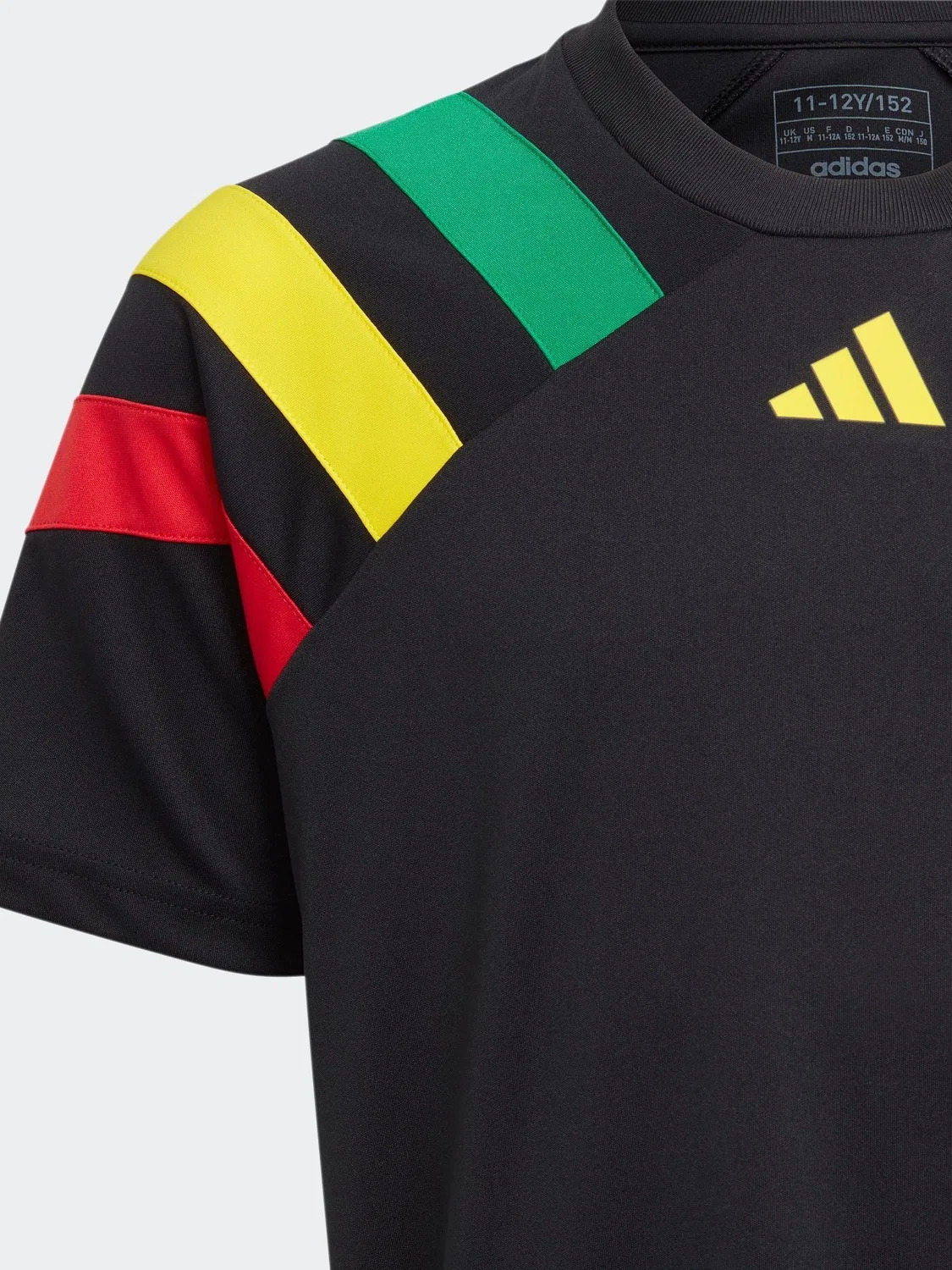 Футболка футбольная Fortore 23 adidas, черный/мультиколор — фото 3
