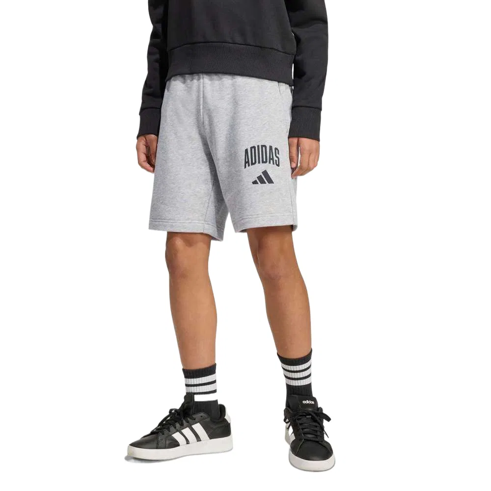Детские шорты с умеренной эластичностью Adidas, Gray
