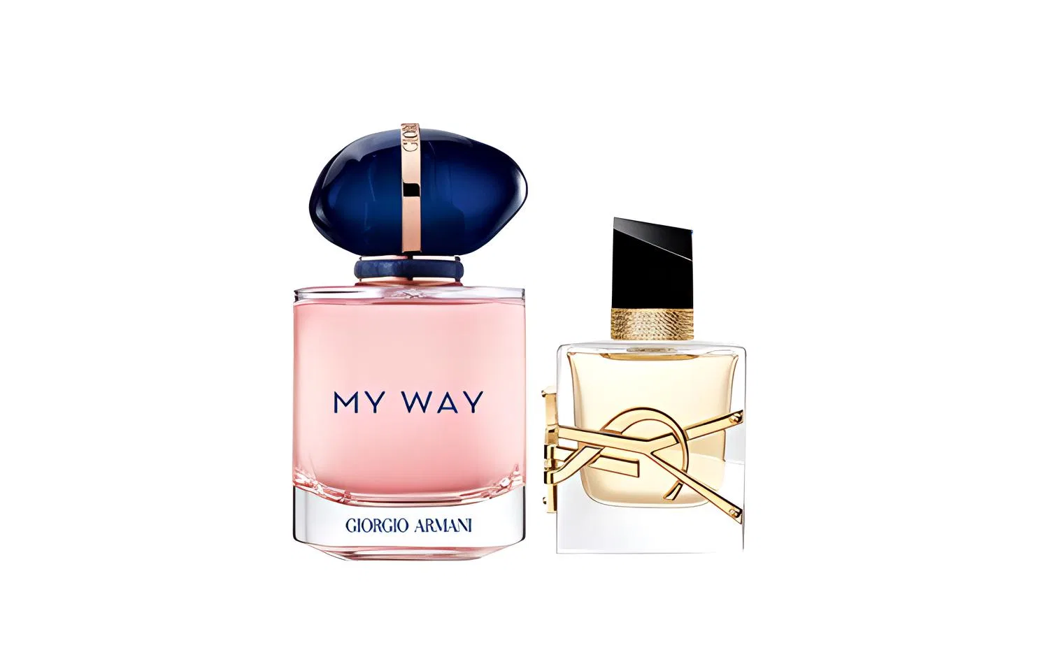 Женский набор парфюмерной воды Giorgio Armani Acqua Di Gio Pour Homme 50мл и Yves Saint Laurent Libre 30мл, Giorgio Armani