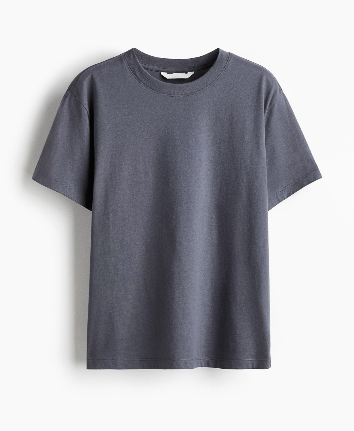 

Футболка H&M Cotton, темно-серый