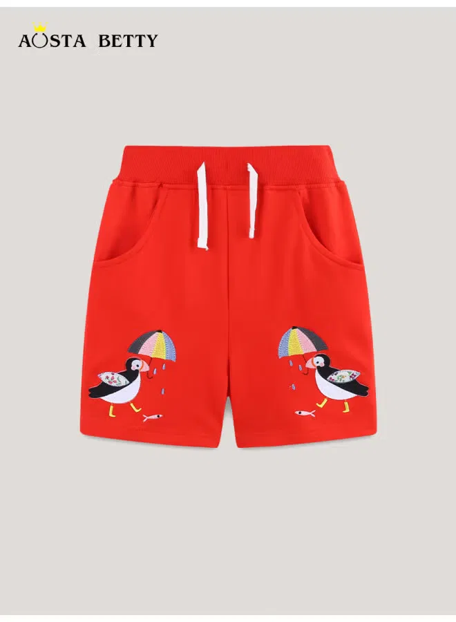 Шорты спортивные с вышивкой для девочек Aosta Betty Store — фото 2