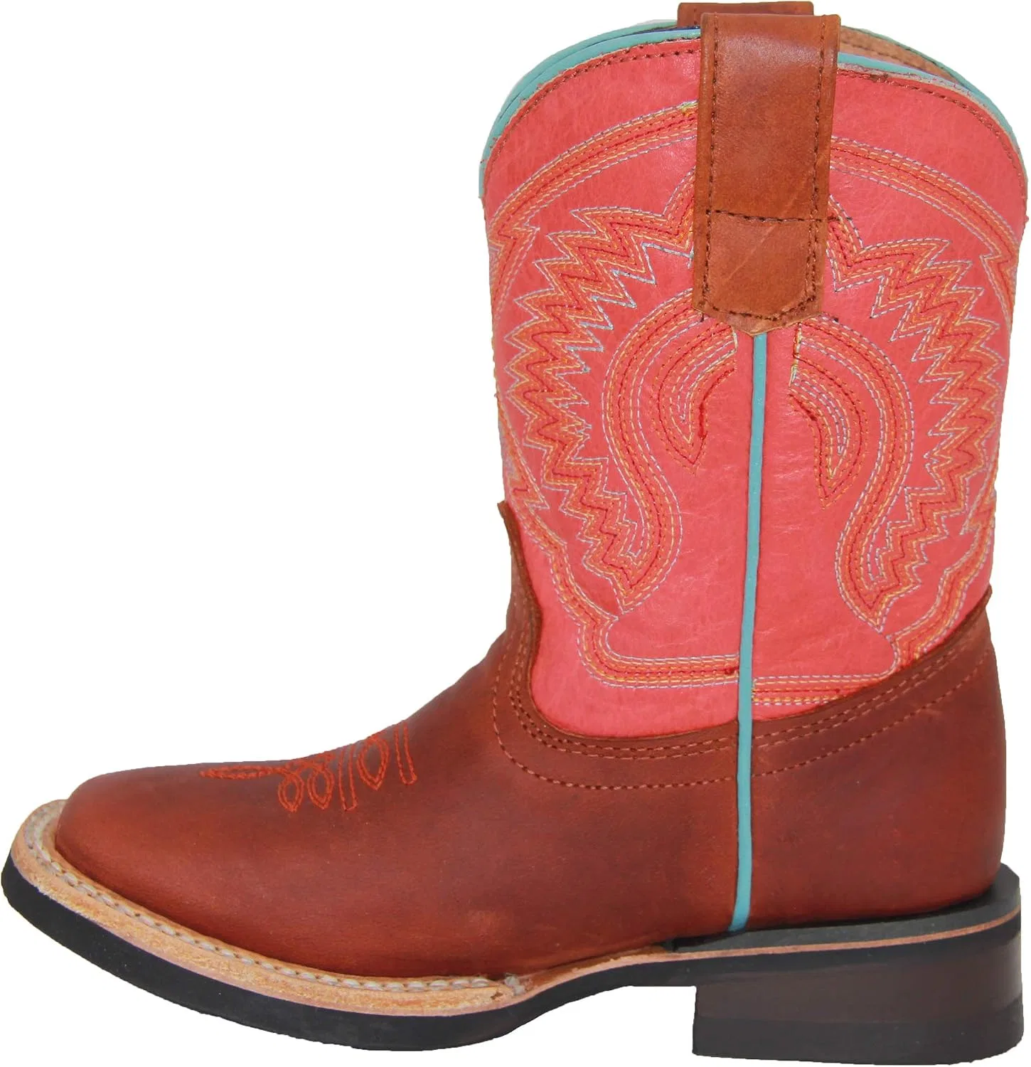 Детские сапоги для девочек с принтом Kids Western Boots Girls Cowgirl Cowboy Boot The Western Shops, Red Shedron — фото 4