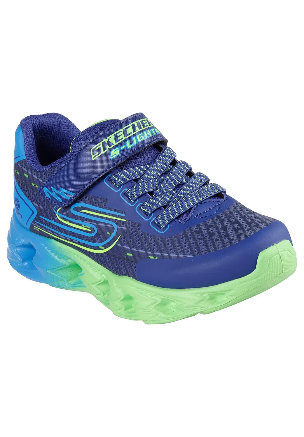Детские светящиеся кроссовки с LED-подсветкой Quantroid Vortex 2.0 Skechers, Bunt
