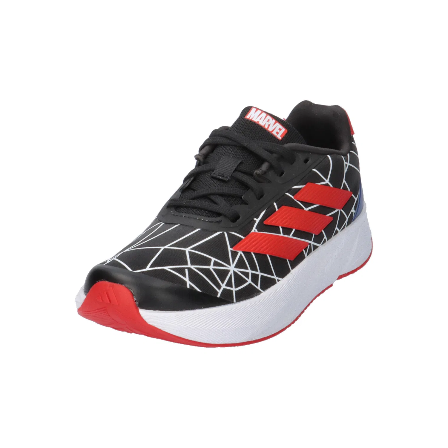 Детские кроссовки с принтом Spider-Man Adidas, Schwarz Rot — фото 4