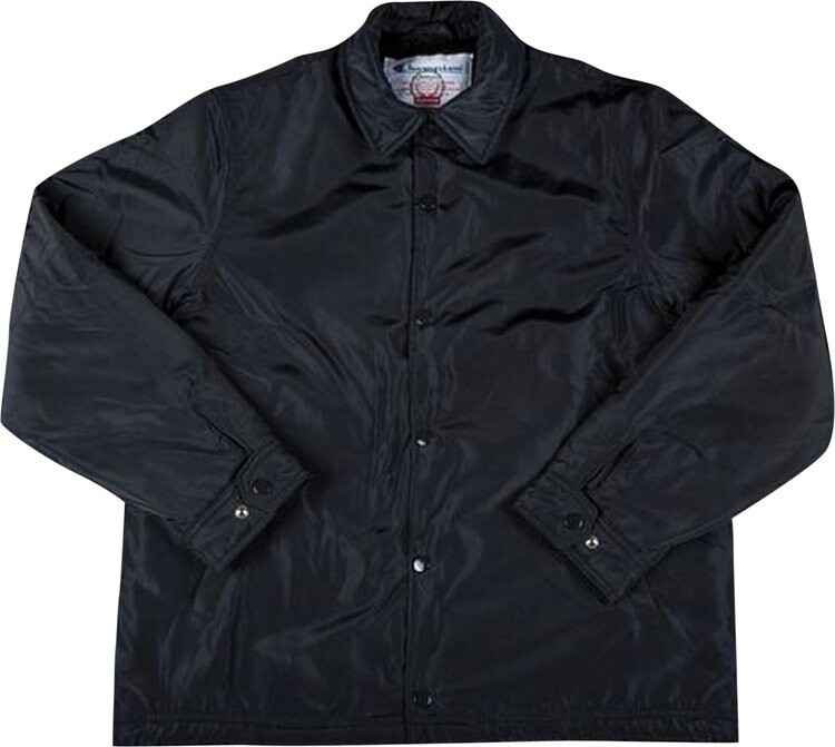 

Куртка Supreme x Champion Label Coaches Jacket 'Black', черный