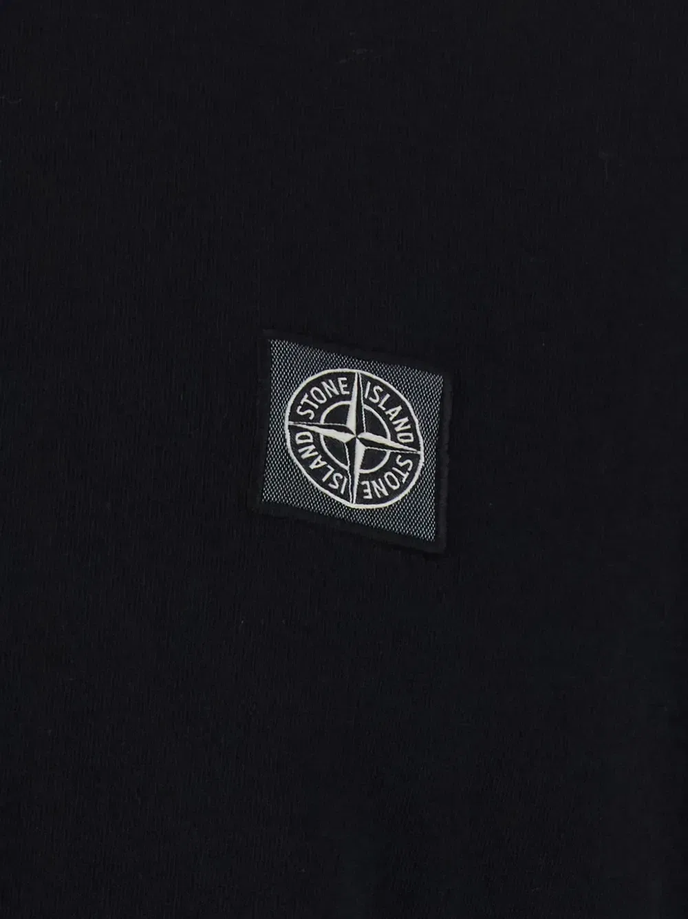 Футболка свободного кроя с нашивкой-логотипом Stone Island, черный — фото 3