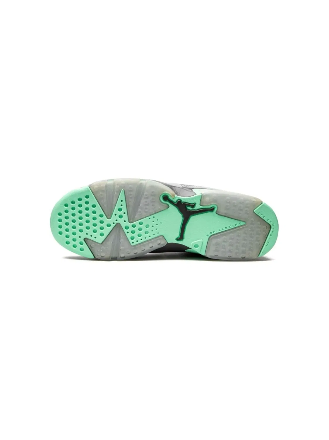 Кроссовки Air Jordan 6 Retro Green Glow — фото 4