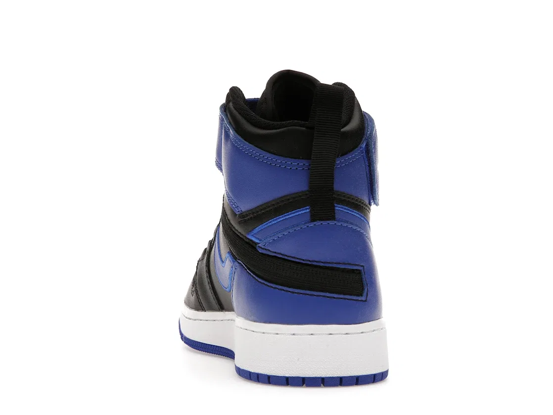 Детские кроссовки Lifestyle с системой FlyEase Jordan 1 High FlyEase Jordan, Black/Hyper Royal-White — фото 4