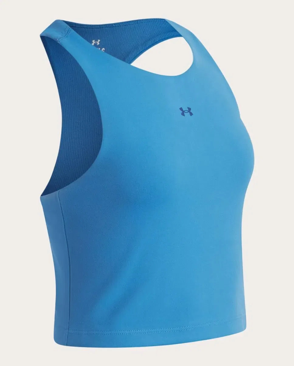 Детская футболка для девочек с длинным рукавом Under Armour, Azul — фото 3