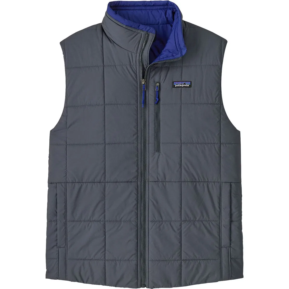 Мужской жилет с утеплителем Light Gust Vest Patagonia, Smolder Blue — фото 2