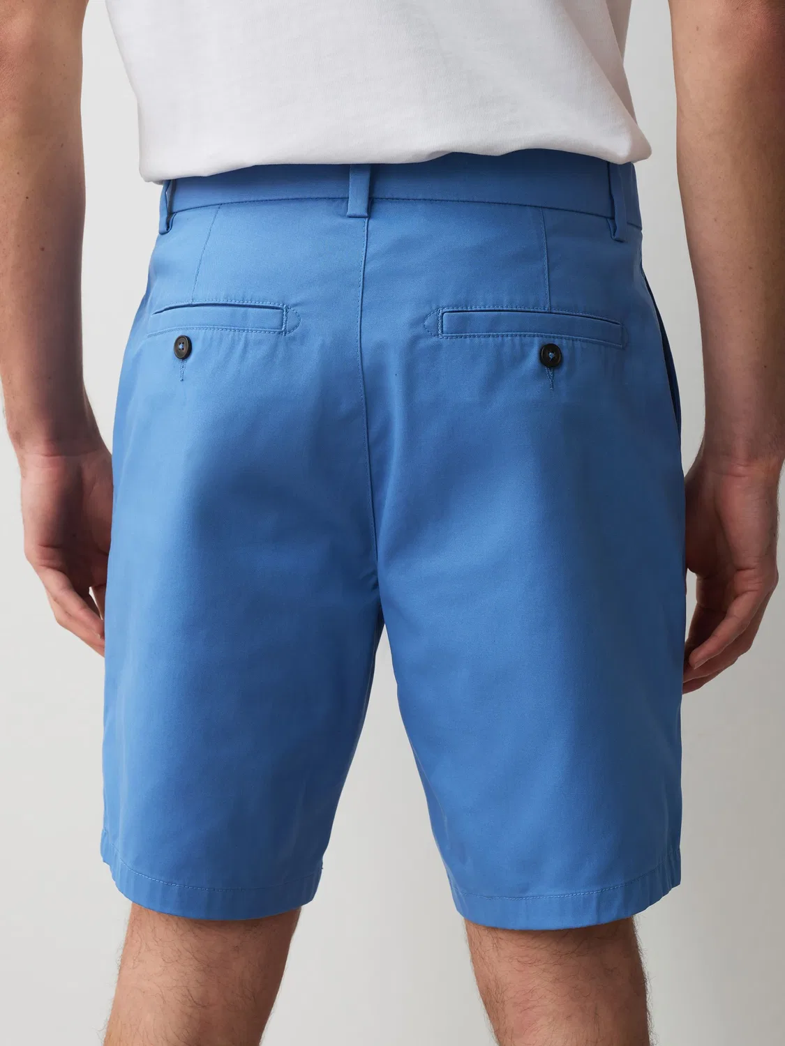 Шорты чинос, Slim Fit, Blue Bright Next, синий — фото 3