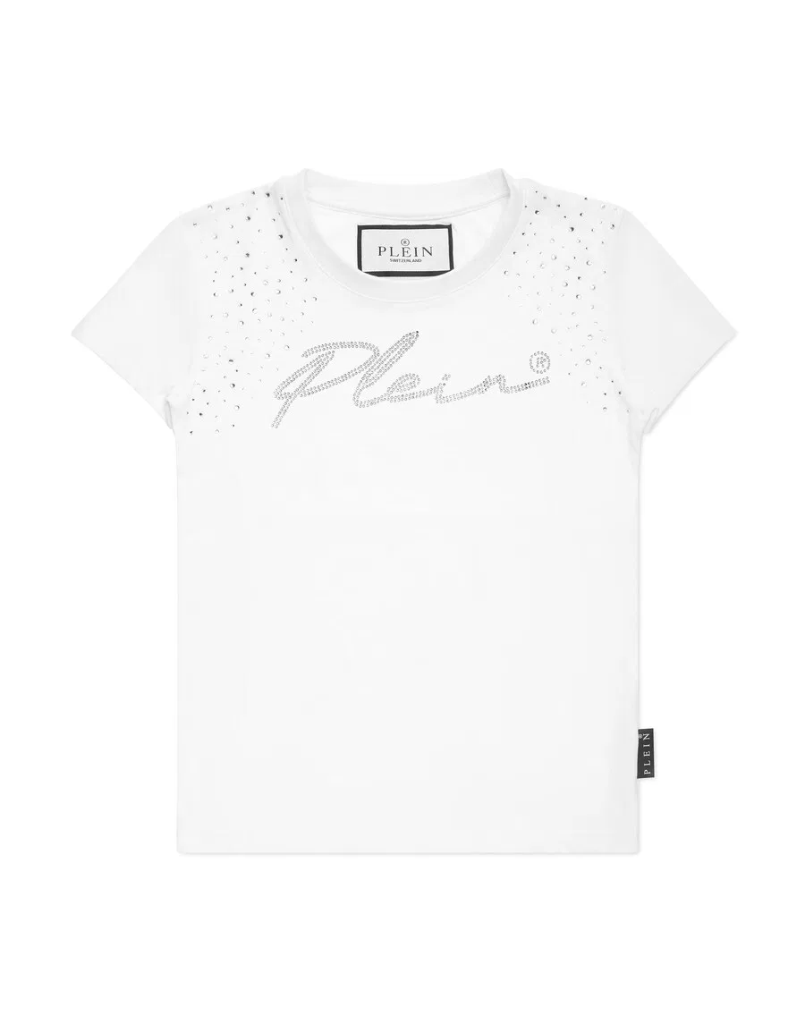 Футболка Philipp Plein 'Signature' белого цвета