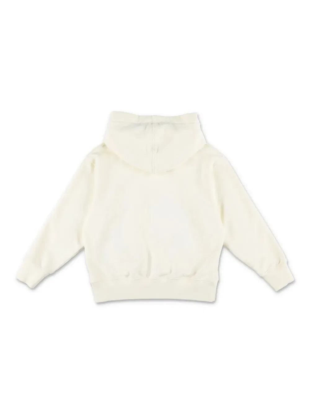 Худи с принтом Kids Bear Printed Hoodie Palm Angels, Butter Brown — фото 2