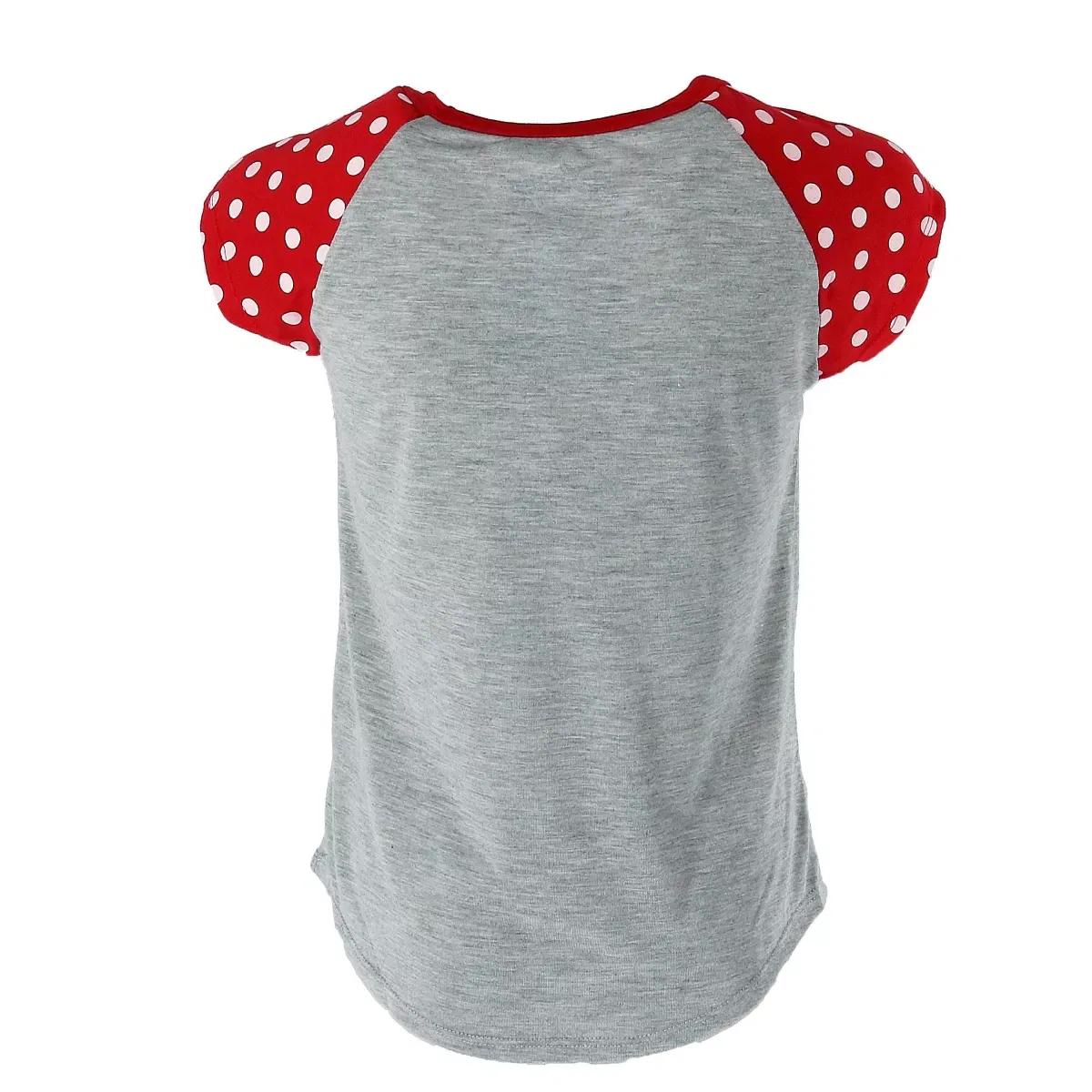 Детская футболка с коротким рукавом с принтом Minnie Mouse Peeking Pocket Tee Disney, Light Grey — фото 2
