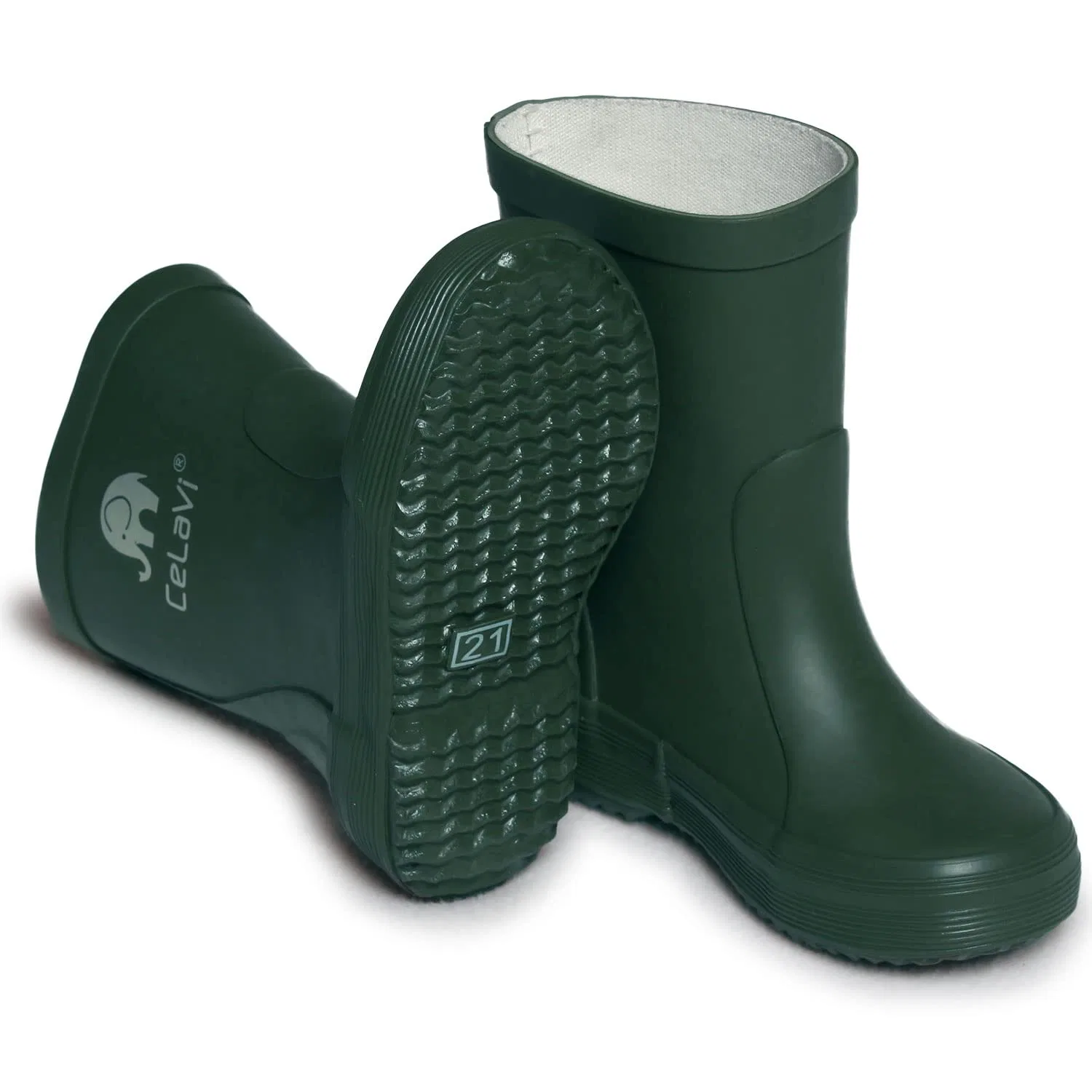 Детские резиновые сапоги Basic Wellies Celavi, Ponderosa Pine — фото 3