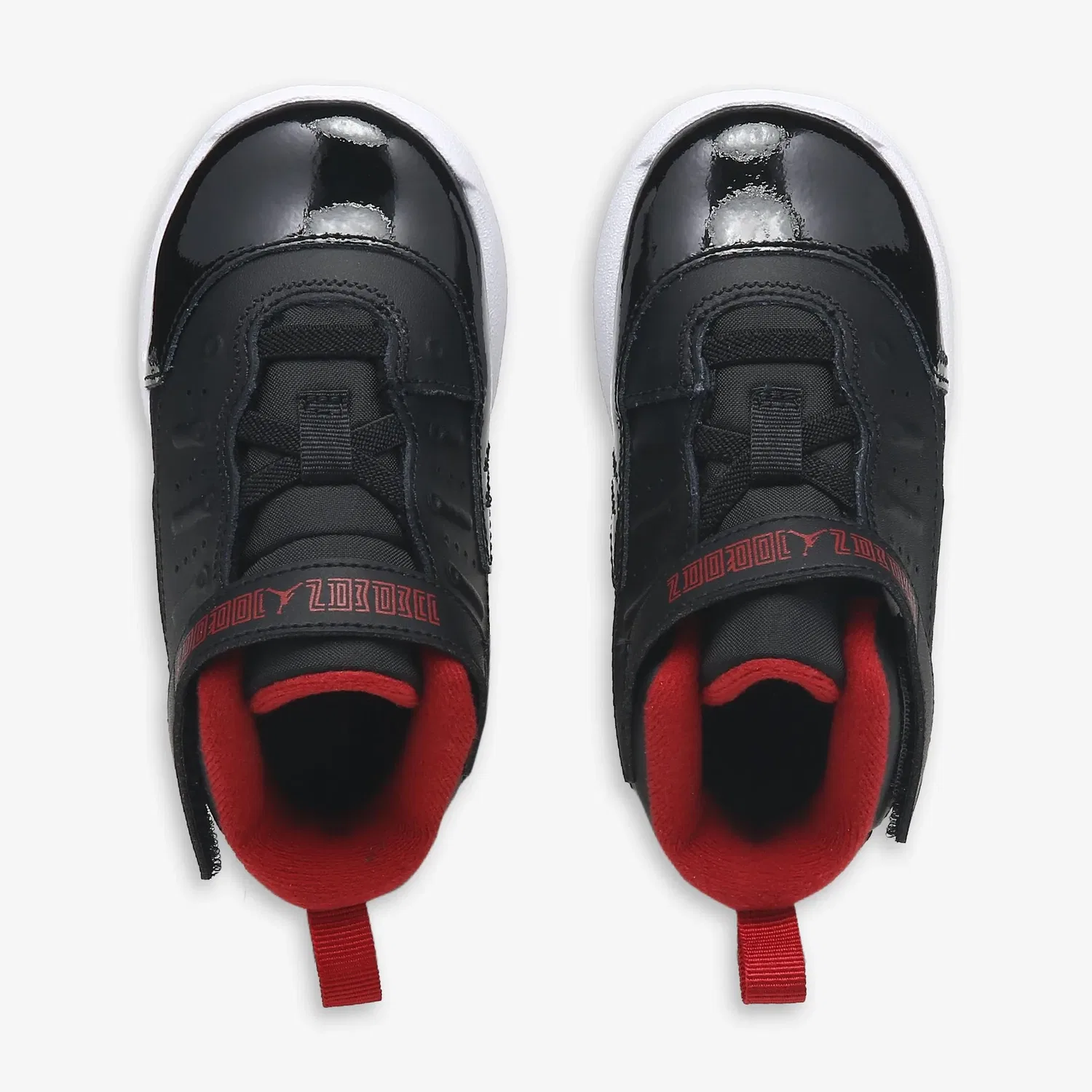 Детские кроссовки Max Aura 7 Mid для малышей Jordan, Black/Red — фото 3