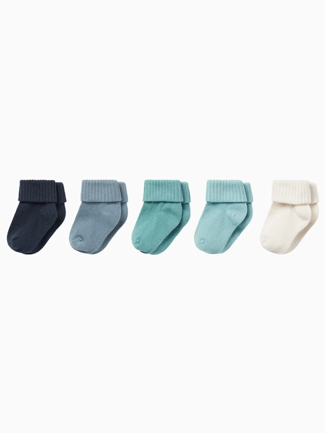 Носки, ribbed, supersoft Mori, синий