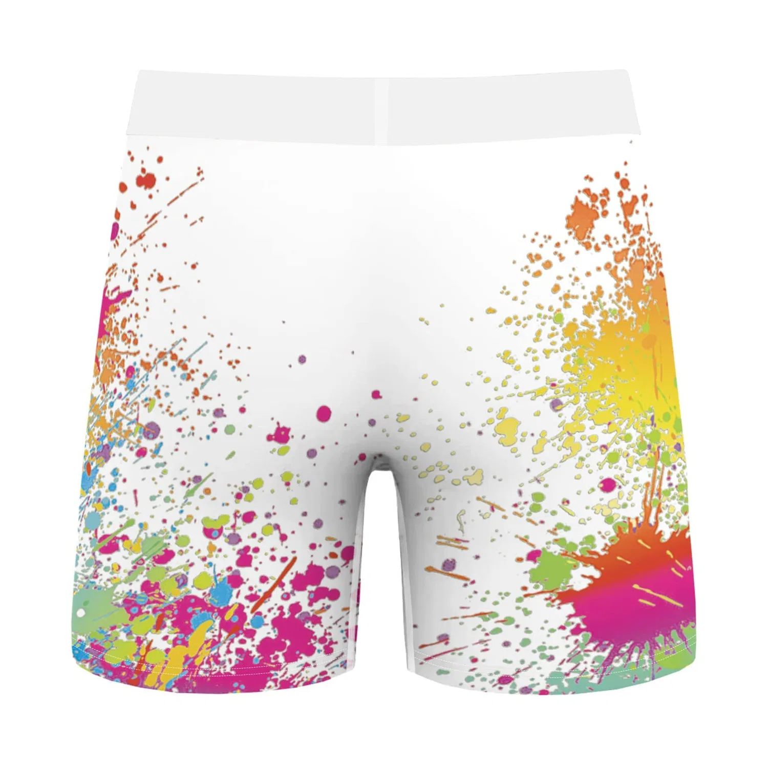 Мужские боксеры с принтом Youth Novel Cartoon Pattern Print, Purple — фото 2