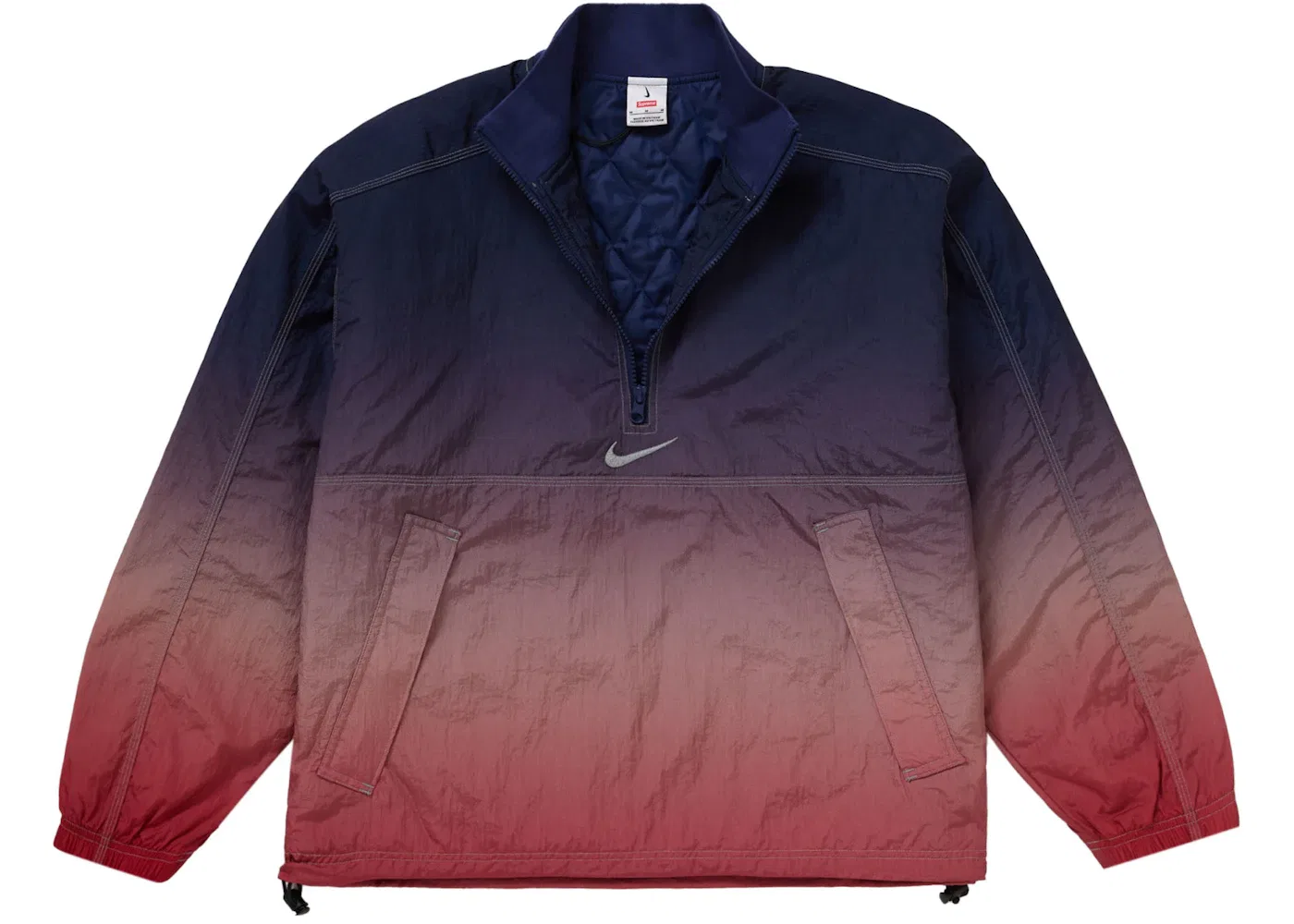 Мужской пуловер из рипстопа с принтом Supreme Nike Ripstop Pullover, Multicolor — фото 2