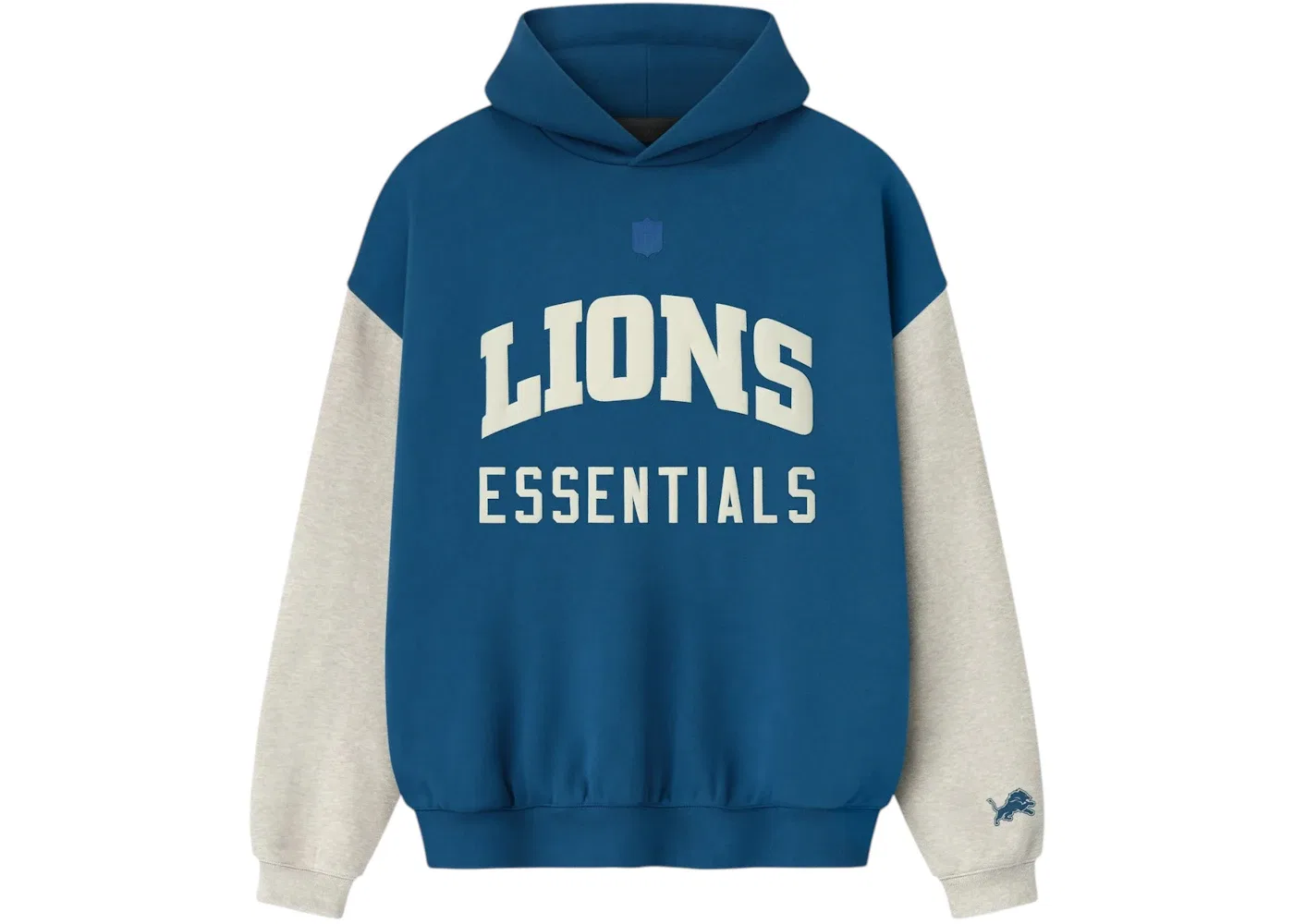 Мужской худи с принтом Lions Sport Fear of God, Blue Sapphire/Heather Stone