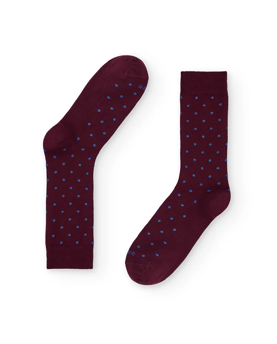 

Женские короткий носки Smart49C NAIVE, бордовый