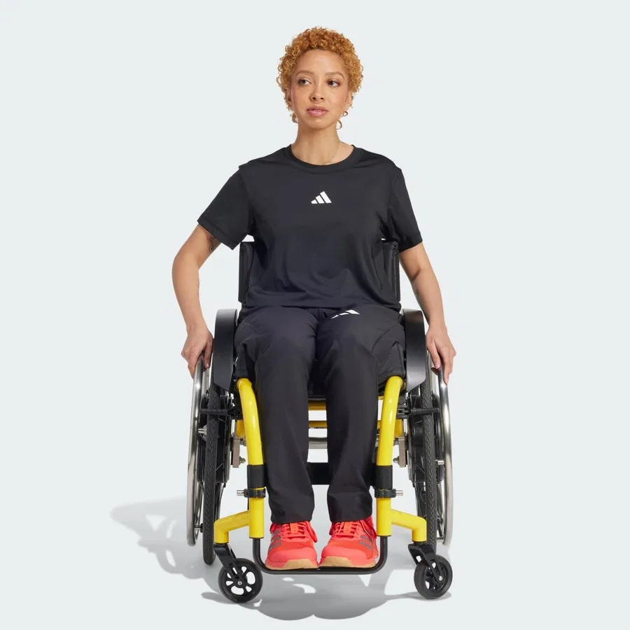 Тренировочные штаны с адаптивным кроем Performance IN2461 Training Adaptive Workout Pants adidas, Черно-белый