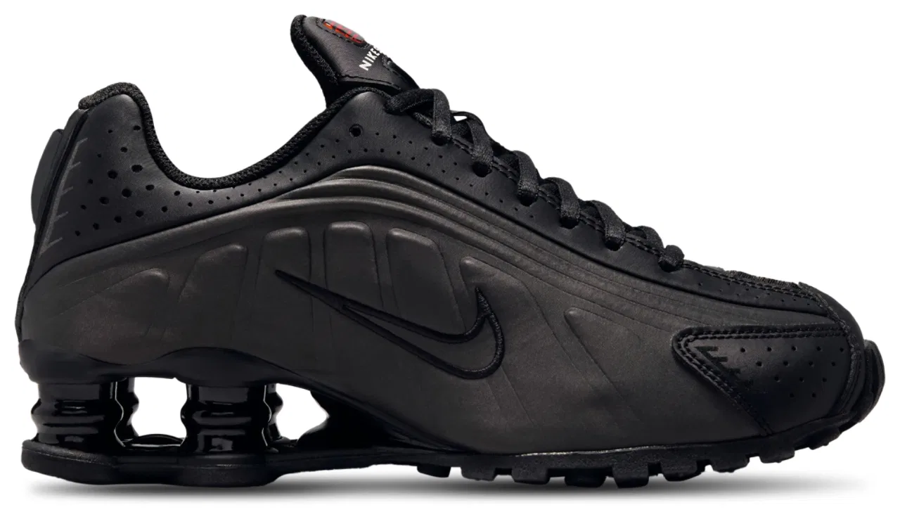 Детские кроссовки для мальчиков Nike Shox R4, Black/Black