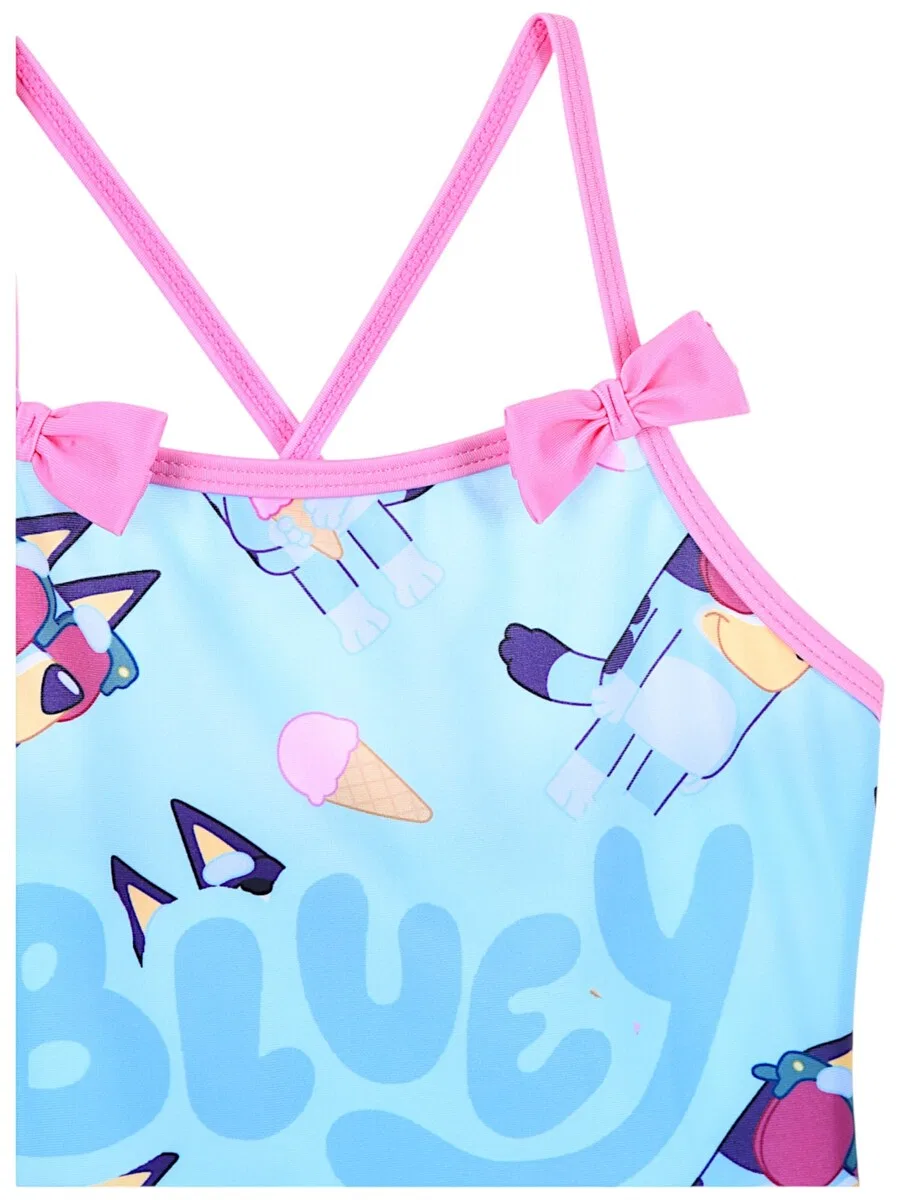 Купальник Bluey «Bluey» светло-голубого цвета — фото 3