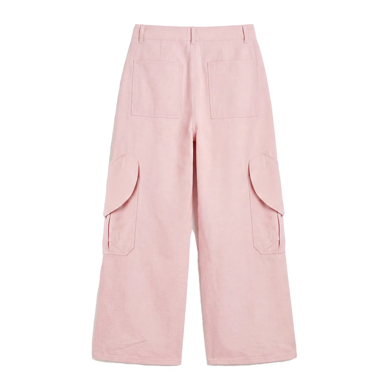 Детские карго-брюки свободного кроя с широкими штанинами Cargo Pants, NSTNEW START, Black — фото 4