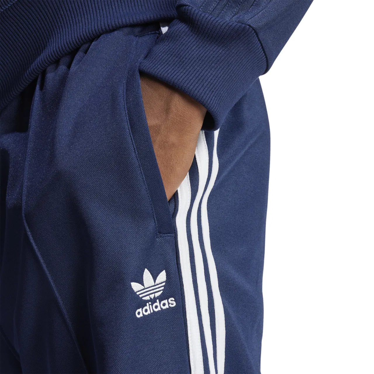 Мужские спортивные брюки Firebird Adicolor Baggy Adidas, темно-синий — фото 3