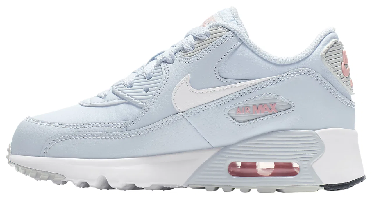Детские кроссовки для девочек Nike Air Max 90, Blue/Pink — фото 2