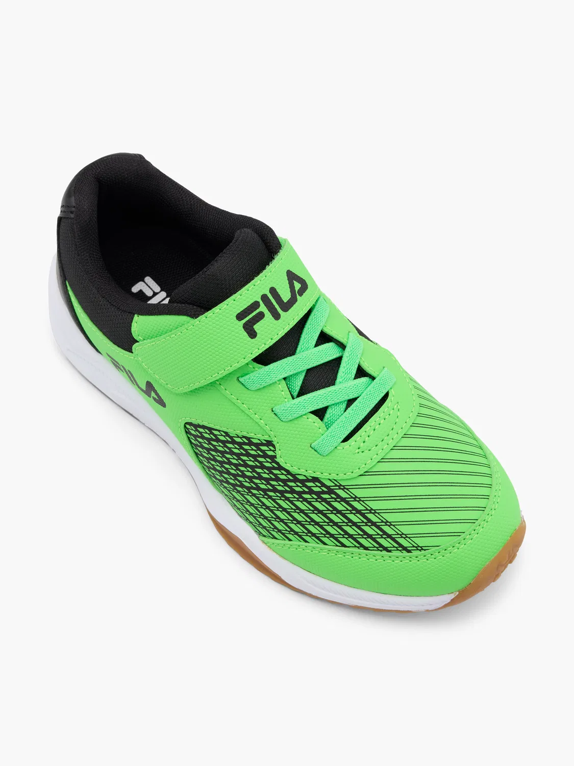 Детские кроссовки для зала FILA, зеленый — фото 2