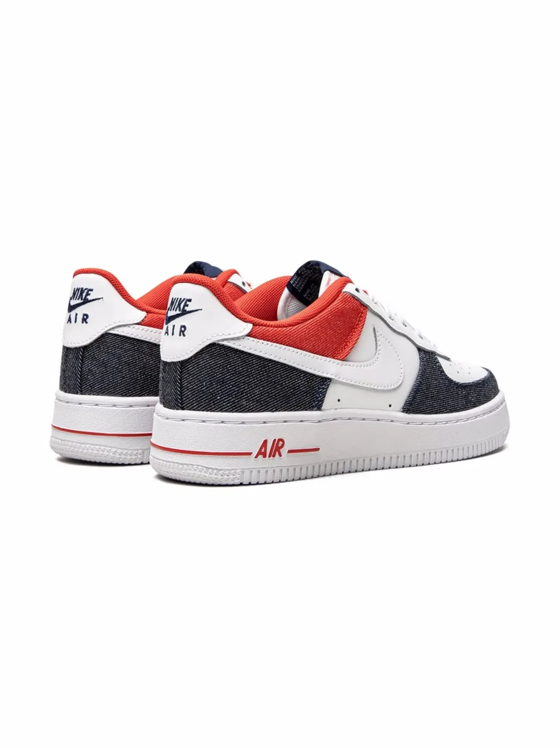Детские кроссовки Air Force 1 LV8 белые Nike, белый — фото 3