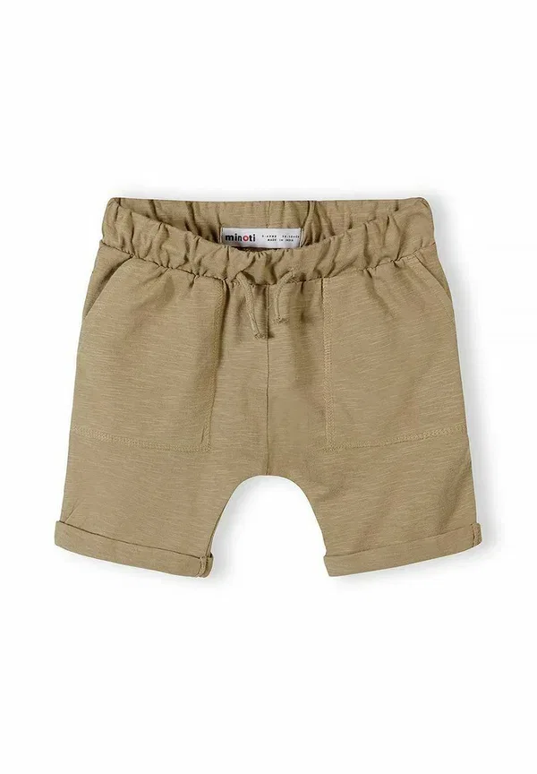 Шорты хлопковые Slub 3 pack with pockets Minoti Camel, Navy, темно-синий — фото 4