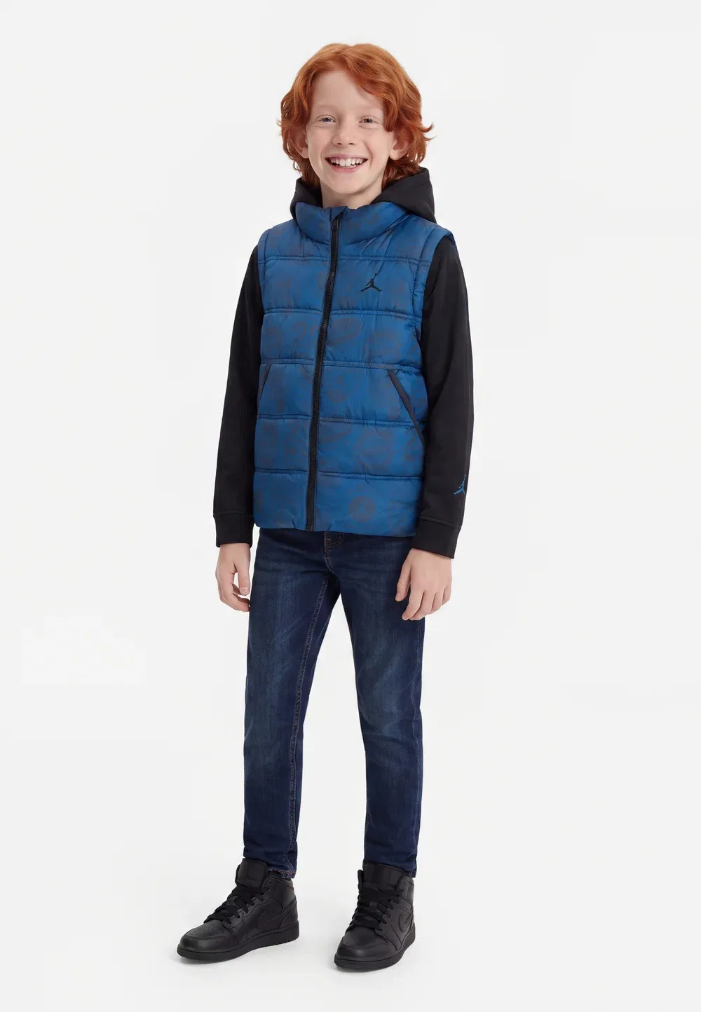 Jdb 2 fer jkt - зимняя куртка Jordan, Blue