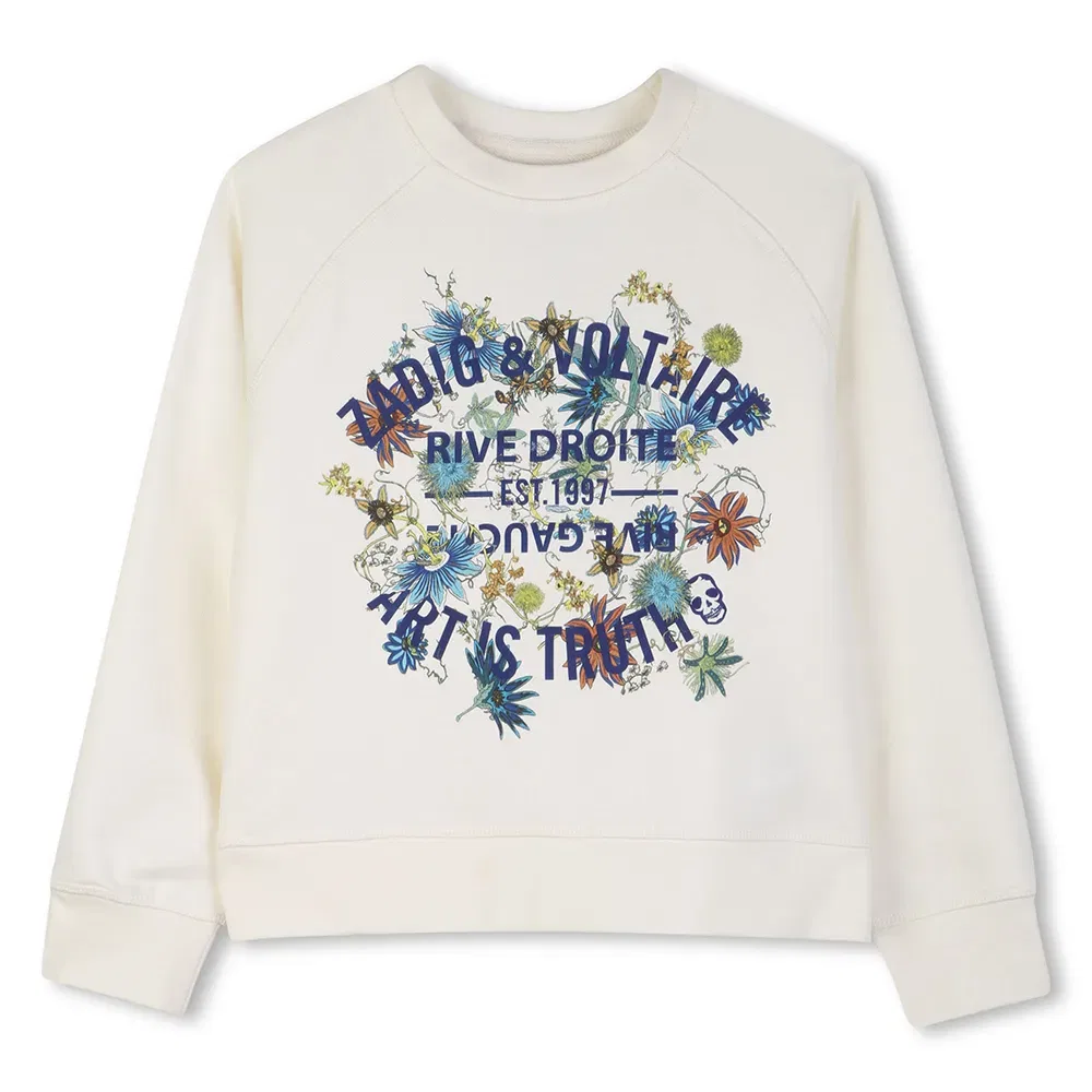 Свитшот X60537 Zadig & Voltaire, бежевый
