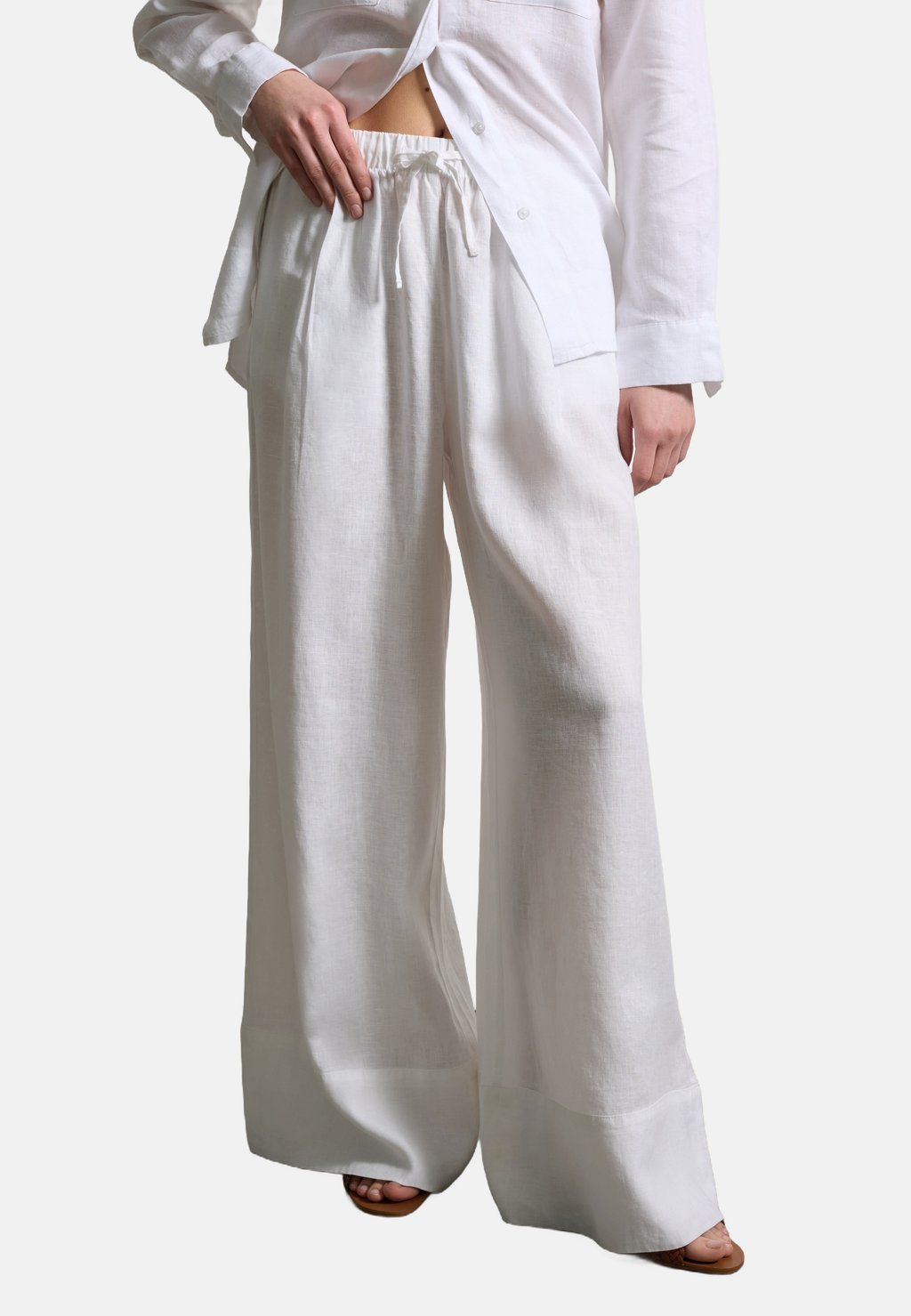 

Брюки WIDE-LEG Stefanel, белый