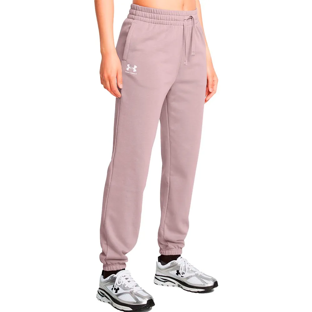 

Джоггеры Under Armour Rival Terry, розовый