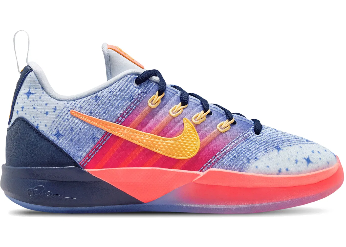 Детские кроссовки для девочек с кроссовками Nike Sabrina 3 Nike, Football Grey/Topaz Gold/Royal Pulse/Hot Lava/Midnight Navy
