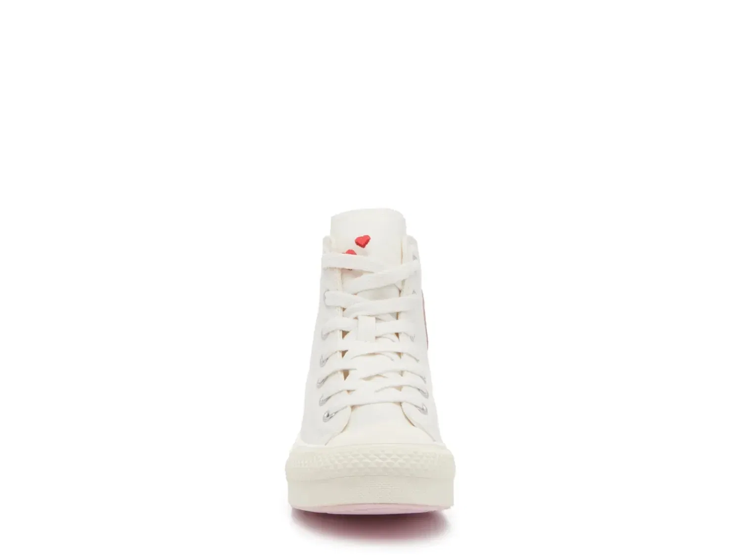 Кеды Chuck Taylor All Star Lift Platform, белый/розовый, Converse — фото 2